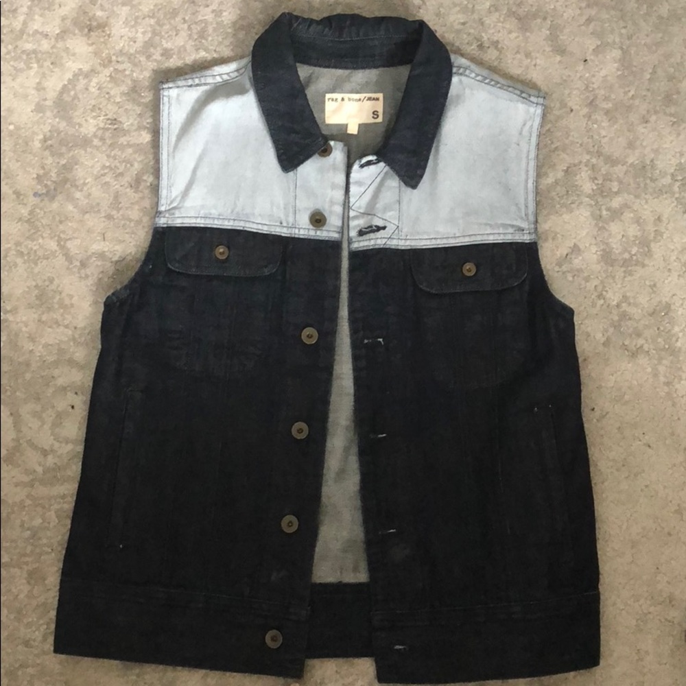 Rag & Bone Denim Vest
